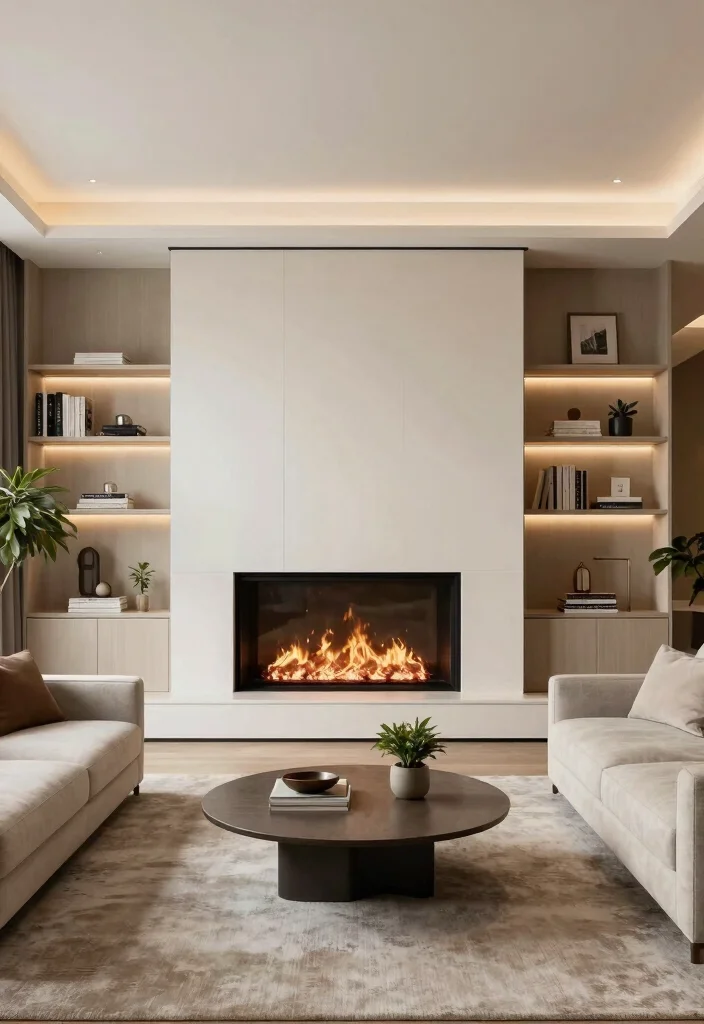 14 Living Room Fireplace Ideas That Anchor the Space 8. Built In Fireplace Designs 0
