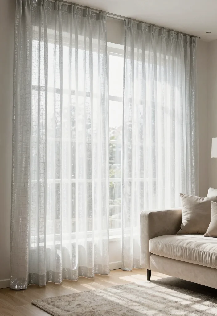 14 Living Room Mirror Ideas That Make Spaces Feel Bigger 10. Mirrored Window Treatments 0