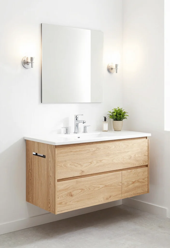 14 Modern Bathroom Vanity Ideas with Sleek Storage 6. Multi Purpose Vanities 0