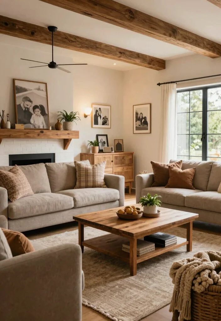 14 Modern Farmhouse Living Room Ideas with Cozy Balance Conclusion 0