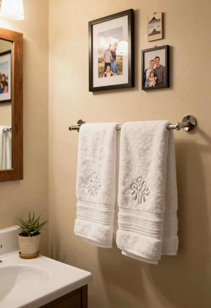 14 Modern Half Bathroom Ideas That Impress Guests 11. Personalized Touches 0
