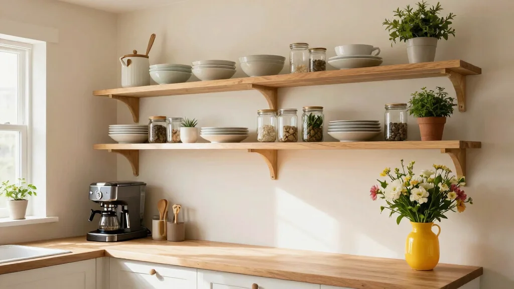 14 Open Shelving Kitchen Ideas That Look Styled Not Messy