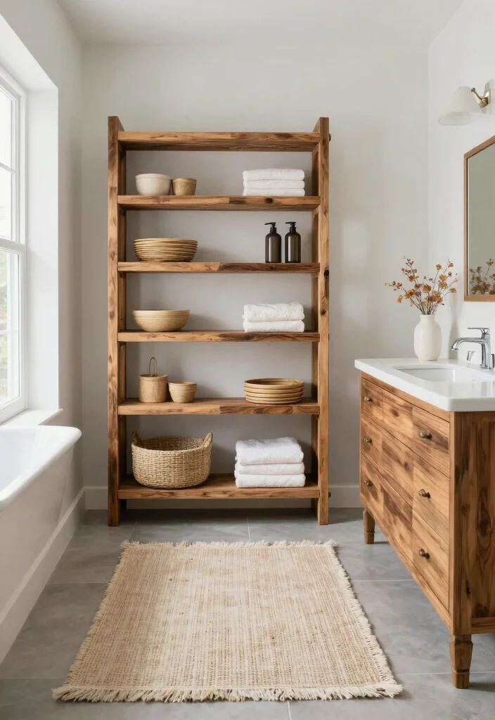 14 Small Modern Bathroom Ideas That Feel Clean and High End 13. Sustainable Decor Elements 0