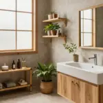 14 Small Modern Bathroom Ideas That Feel Clean and High End