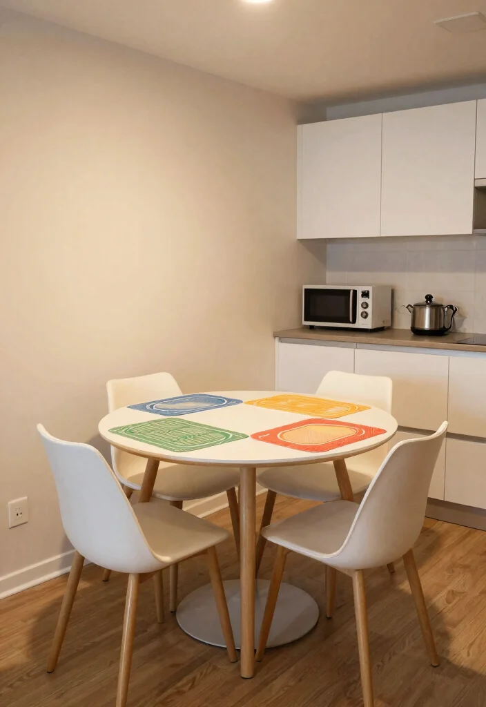 14 Small Space Kitchen Ideas That Actually Feel Open 11. Create a Compact Dining Area 0