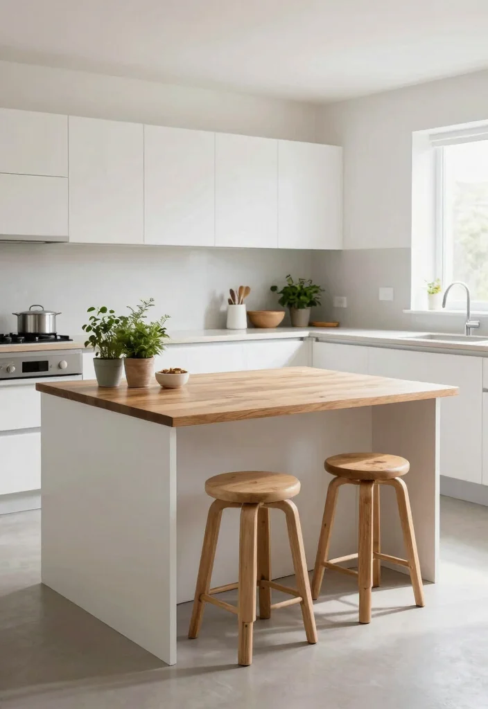 14 Small Space Kitchen Ideas That Actually Feel Open 3. Utilize Multitasking Furniture 0