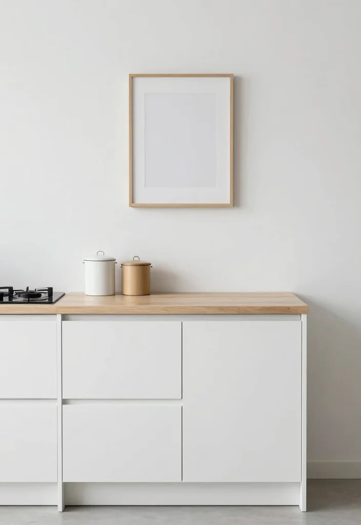 14 Small Space Kitchen Ideas That Actually Feel Open 5. Go for Minimalist Kitchen Decor 0
