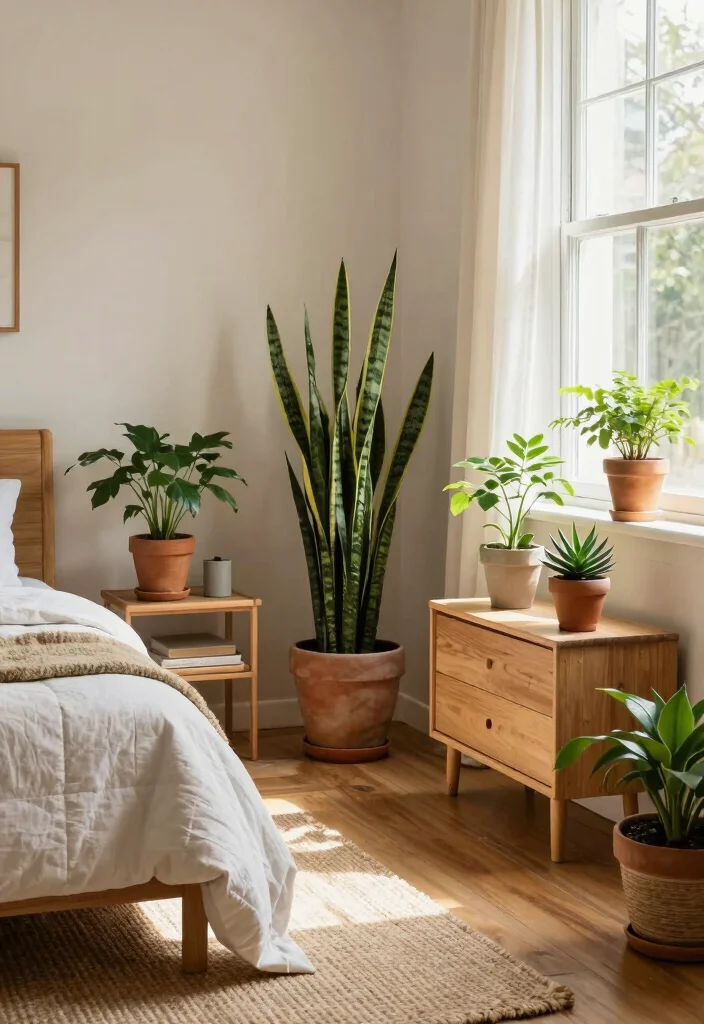 14 Warm Neutral Bedroom Ideas That Feel Peaceful 6. Incorporate Nature Elements 0