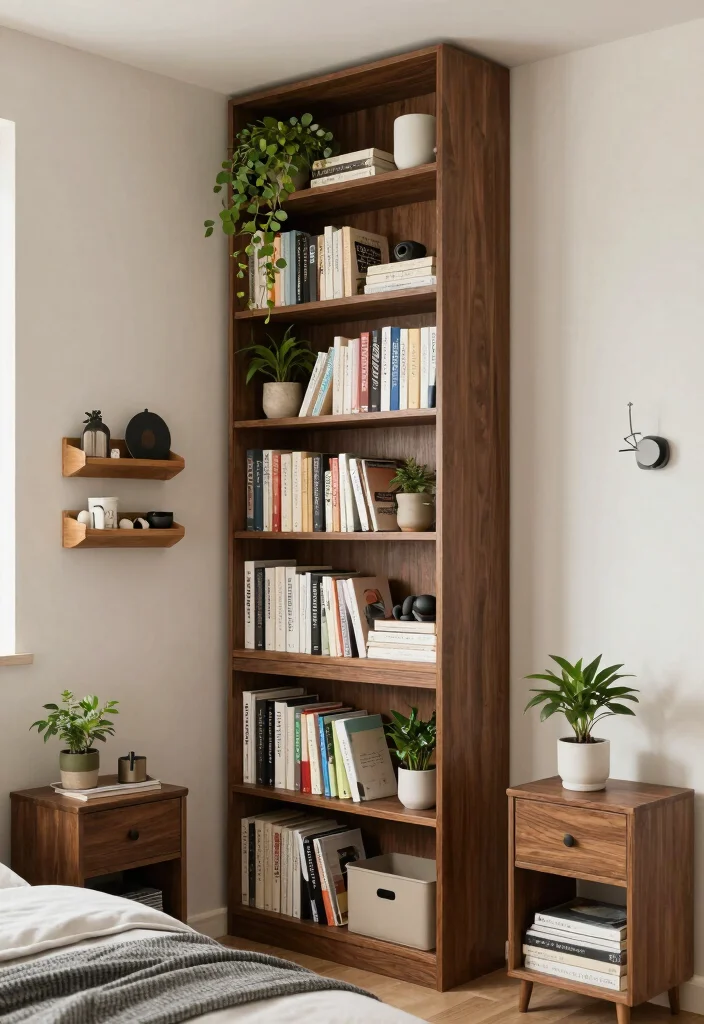 15 Cozy Cheap Small Bedroom Ideas That Feel Designer Made 11. Utilize Vertical Space 0