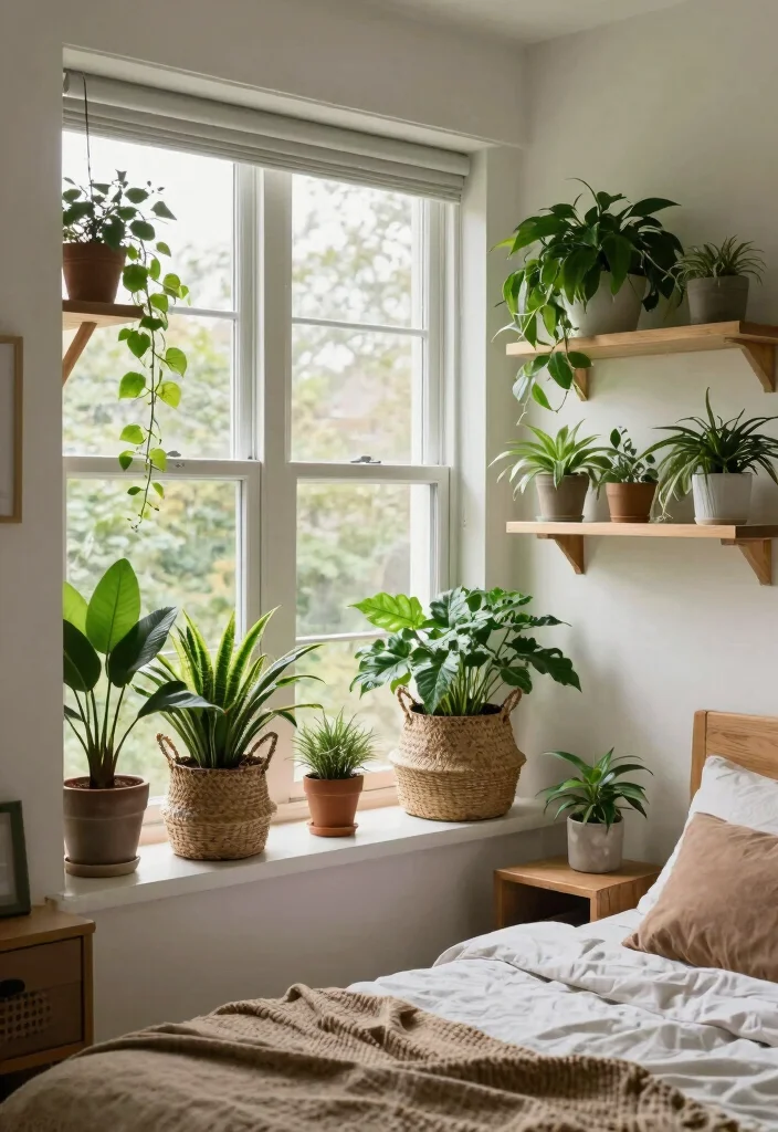 15 Cozy Cheap Small Bedroom Ideas That Feel Designer Made 4. Nature Inspired Decor 0