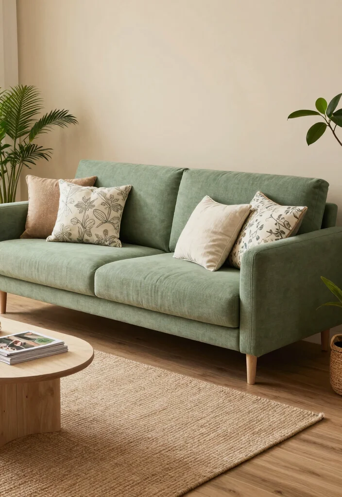 15 Living Room Makeover Ideas That Transform the Space 2. Eco Friendly Fabrics 0