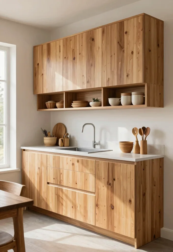 15 Small Kitchen Remodel Ideas That Feel Brand New 1. Sustainable Materials for Cabinetry 0
