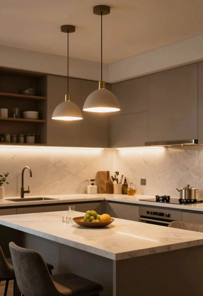 15 Small Kitchen Remodel Ideas That Feel Brand New 10. Update Lighting Fixtures 0