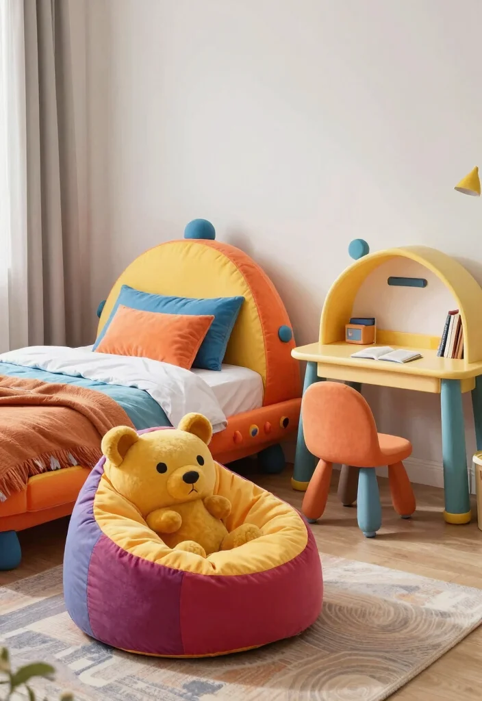 9 Toca Boca Bedroom Ideas Everyone Is Recreating 3. Quirky Furniture Choices 0